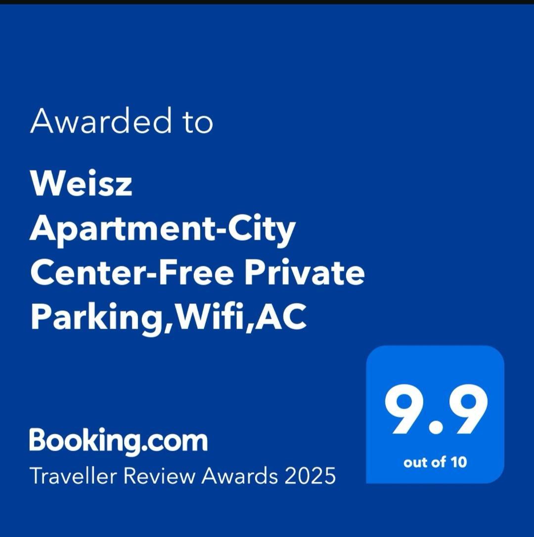 Weisz Apartment-City Center-Free Private Parking,Wifi,Ac Карей Екстериор снимка